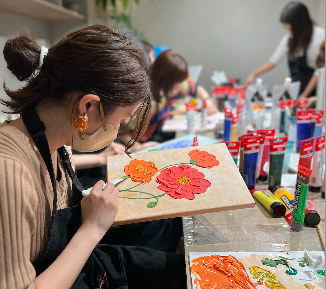2025/10/16(木) 13:30-15:30 | 上野 | テクスチャフラワーアート