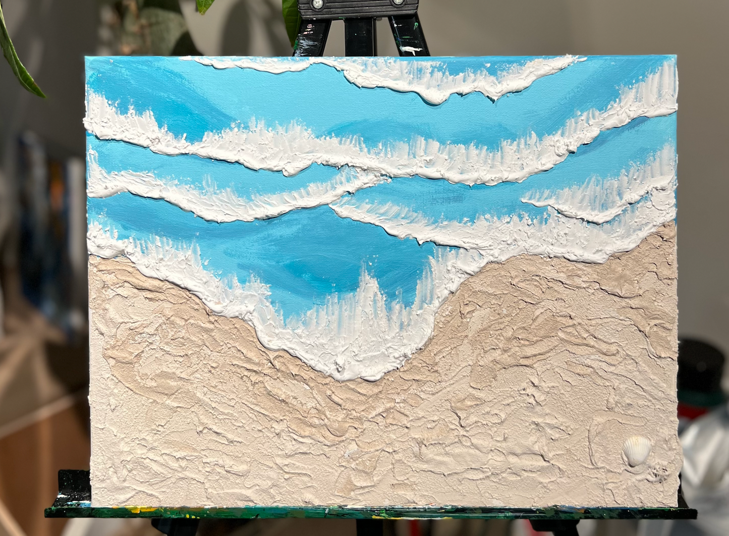 2025/12/23(火) 19:00-21:00 | 池袋 | 海を描くテクスチャシーアート