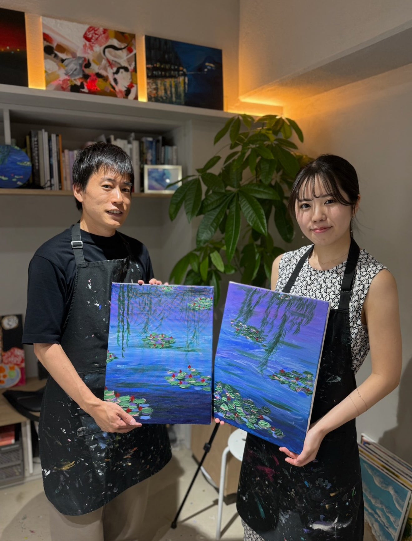 2026/01/04(日) 11:00-13:00 | 池袋 | 光の粒を描くモネの睡蓮の池 masterpiece