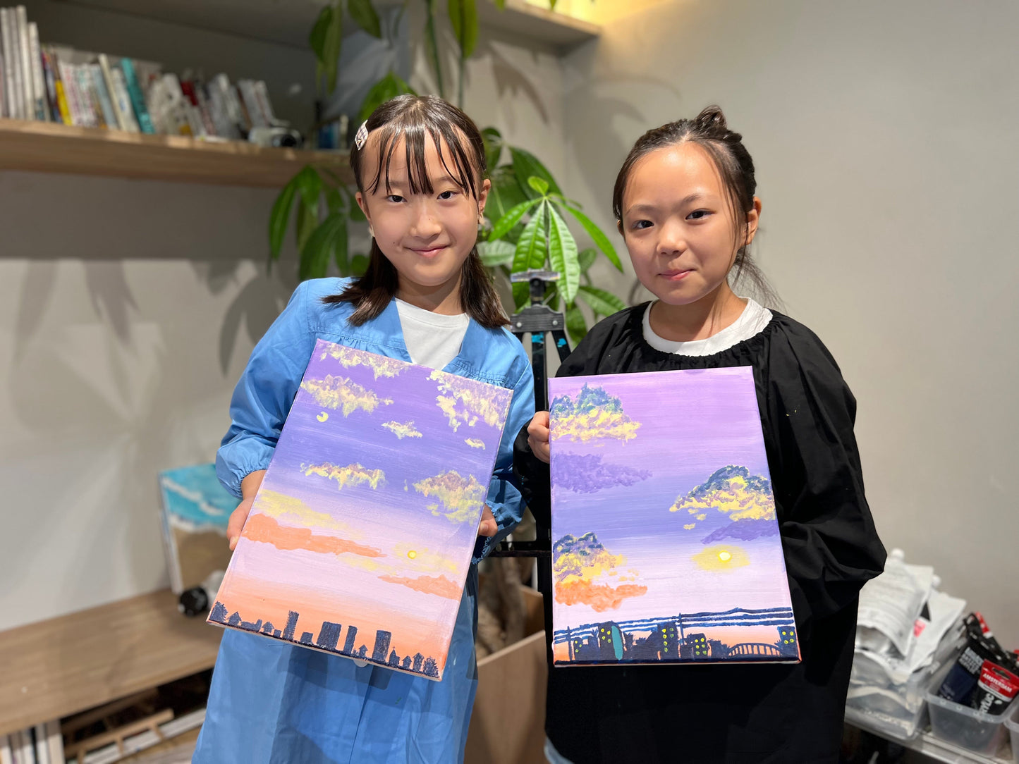 2025/12/27(土) 14:30-16:30 | 池袋 | 透き通るグラデーションで夕日を描く