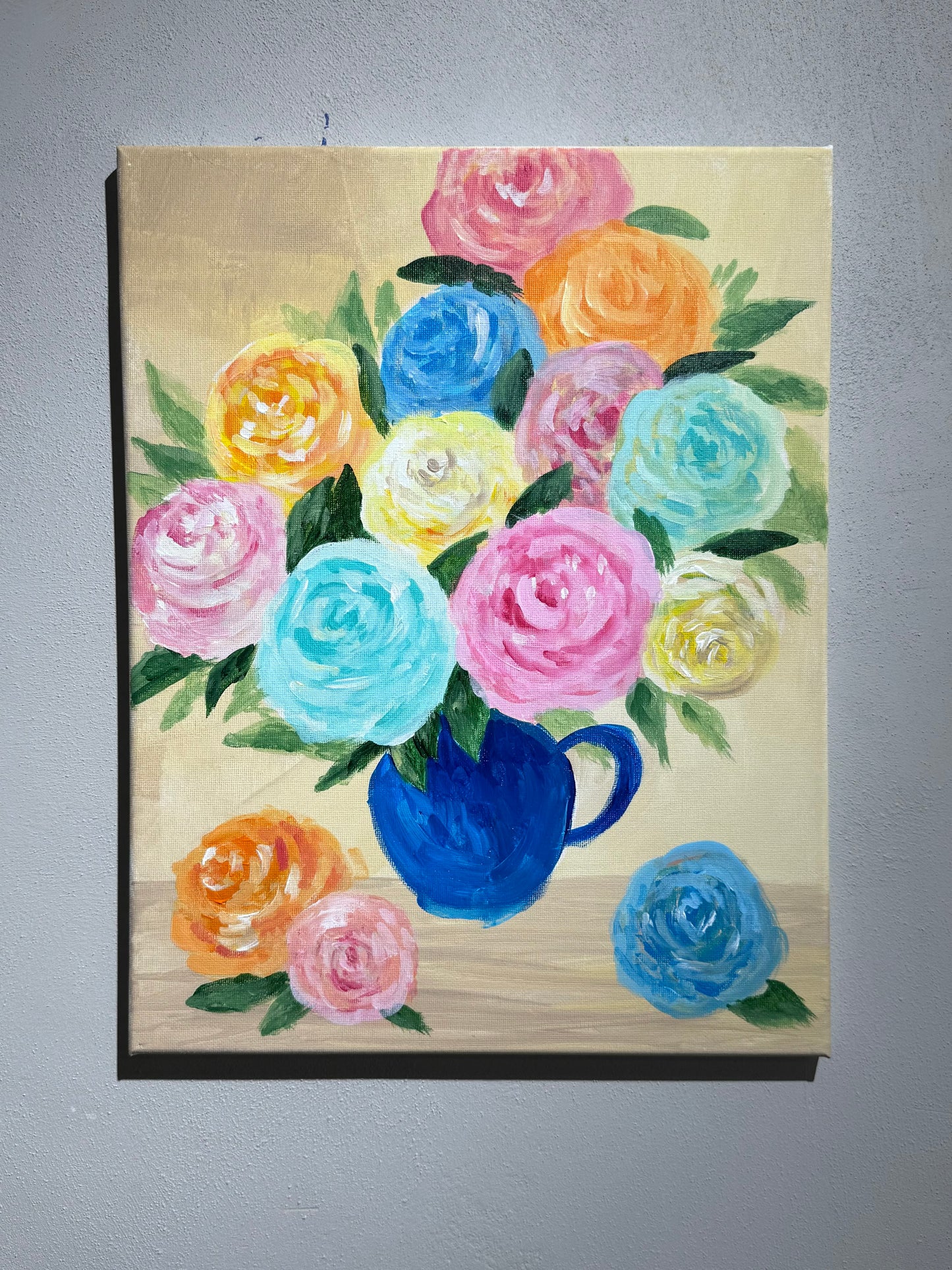 2025/09/29(月) 10:00-12:00 ルノワールの花瓶のバラ masterpiece