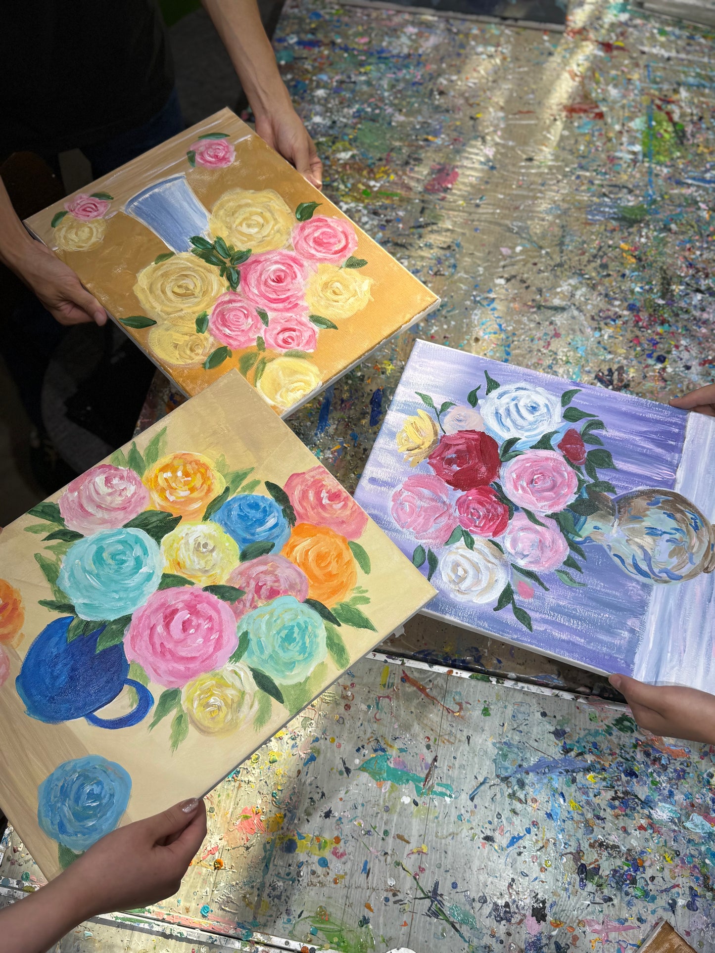 2025/10/15(水) 10:00-12:00 | 上野 | ルノワールの花瓶のバラ masterpiece