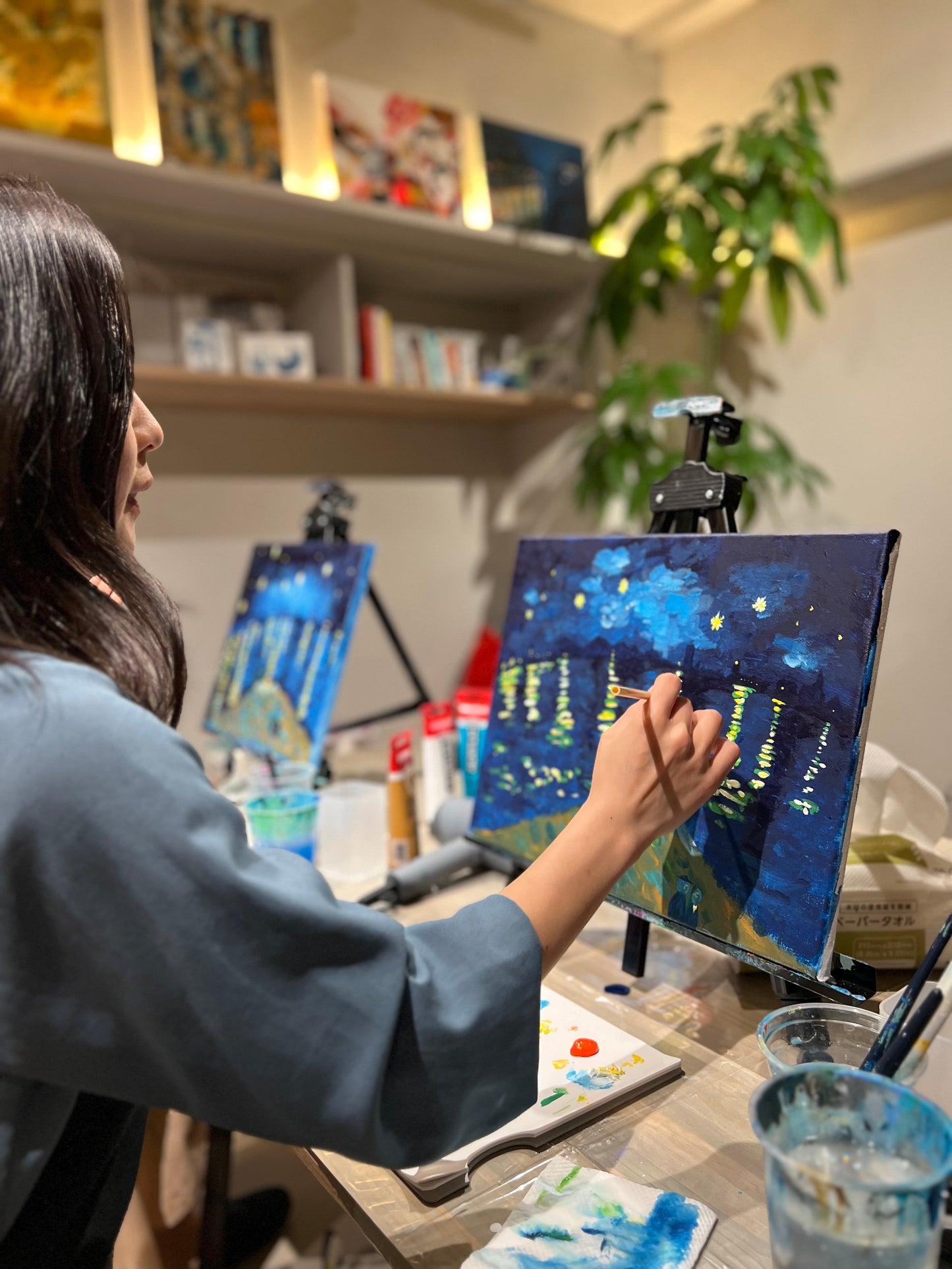 2025/10/17(金) 19:00-21:00 | 上野 | きらめく色相の対比|ゴッホの星月夜 masterpiece