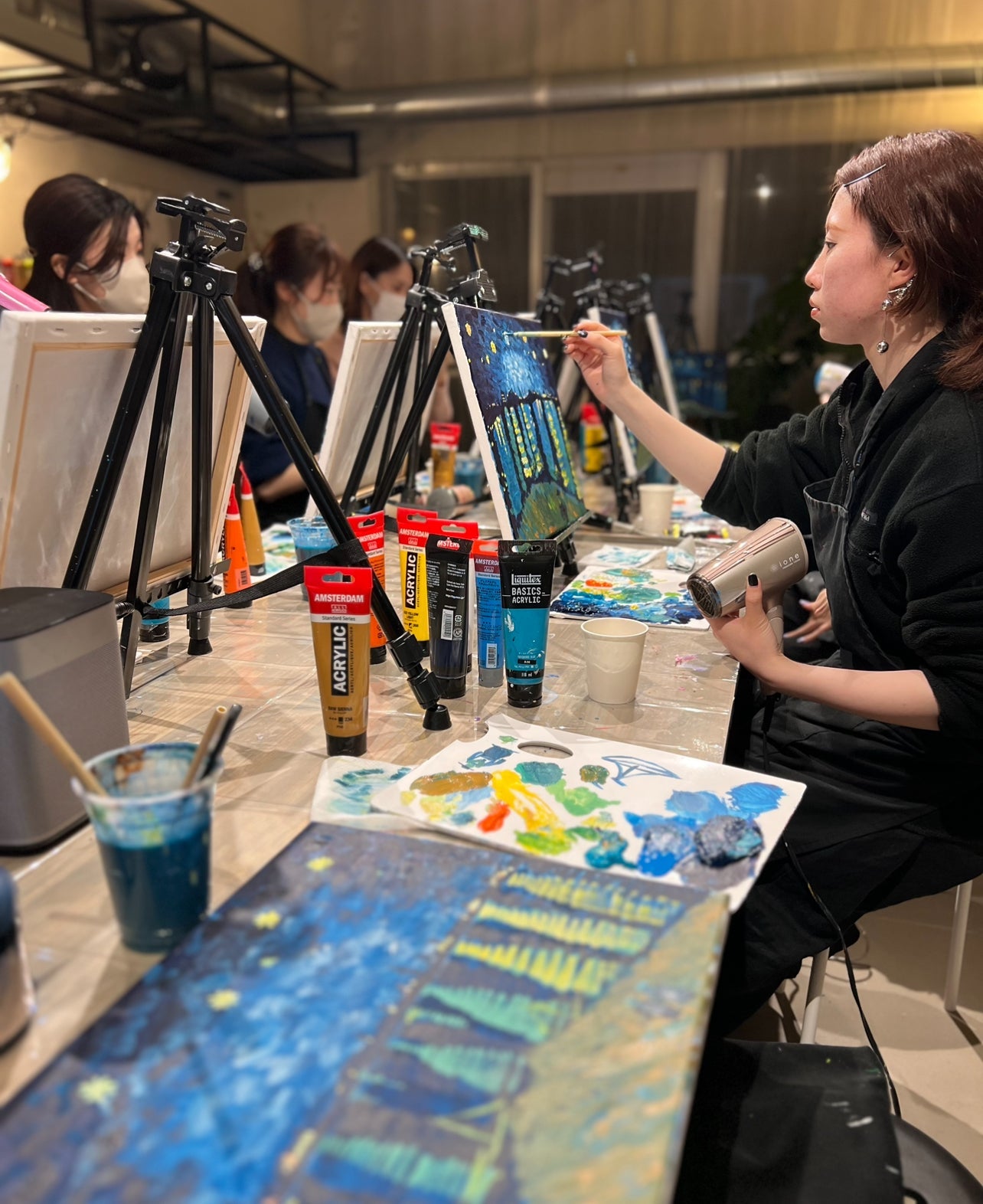 2025/10/17(金) 19:00-21:00 | 上野 | きらめく色相の対比|ゴッホの星月夜 masterpiece