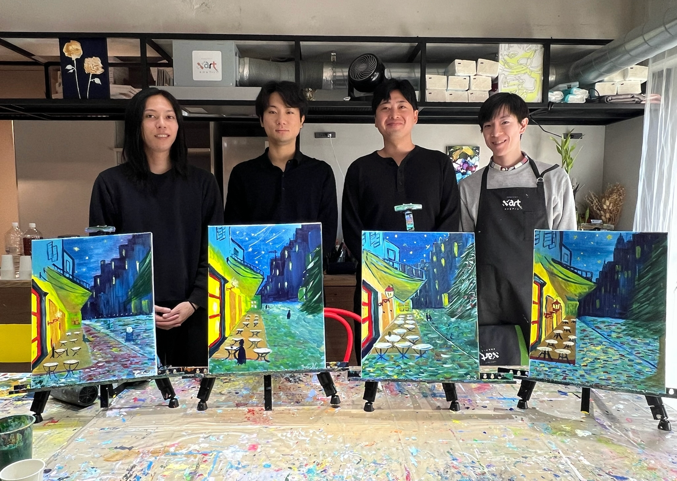 2026/06/29(月) 19:00-21:00 | 池袋 | ゴッホ夜のカフェテラス  masterpiece