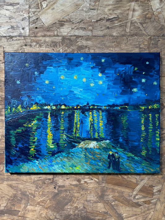 2026/04/01(水) 10:00-12:00 | 上野 | きらめく色相の対比ゴッホの星月夜 masterpiece