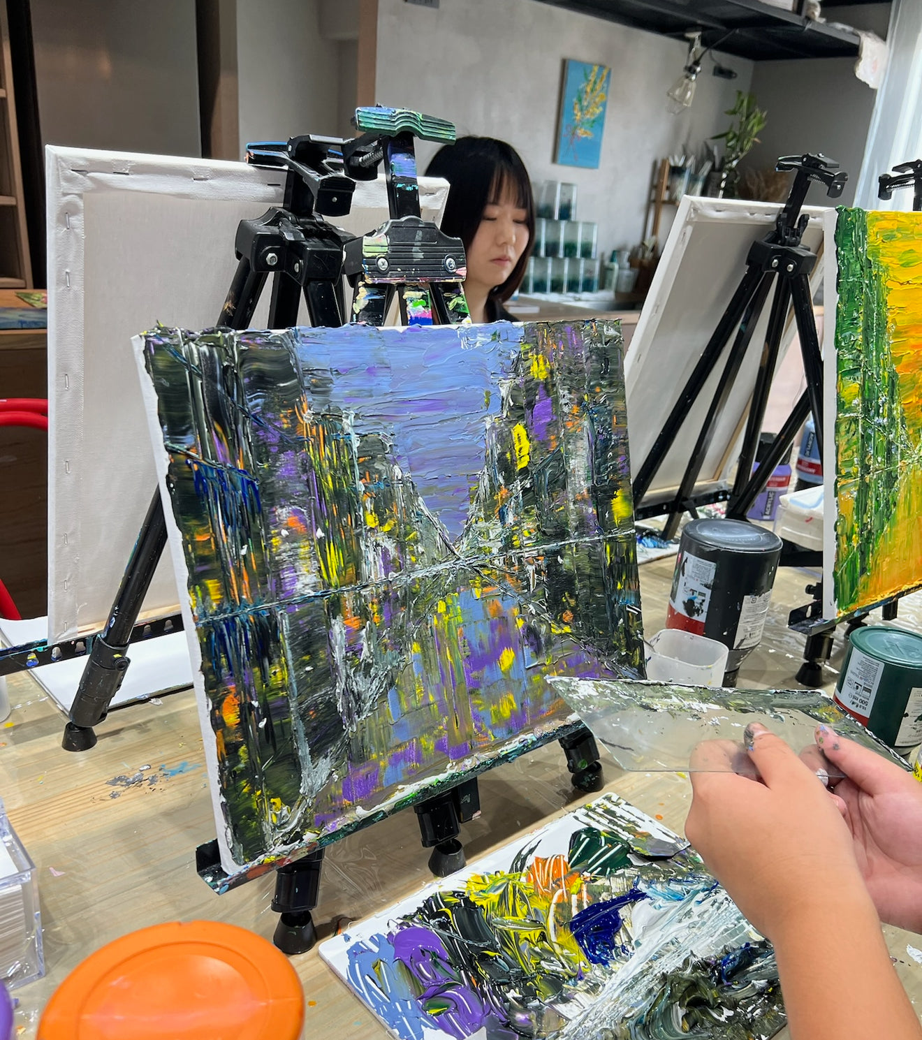 2025/11/10(月) 19:00-21:00 街の光を描く風景画シティパースアート
