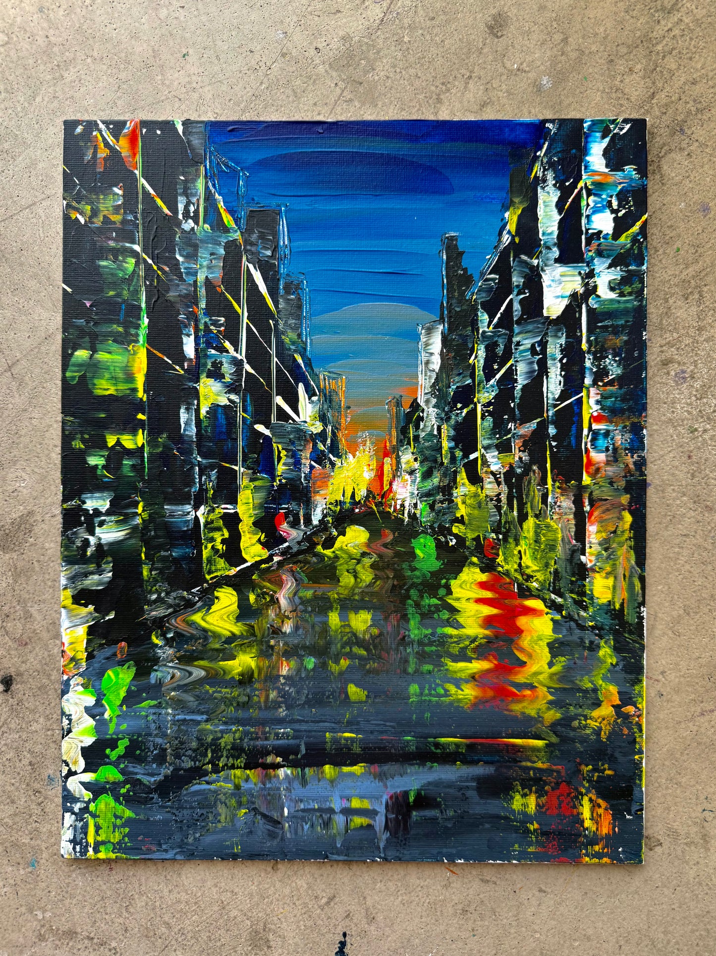 2025/11/10(月) 19:00-21:00 街の光を描く風景画シティパースアート