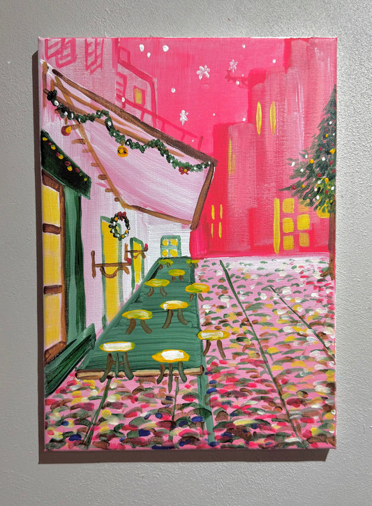 2025/11/24(月) 11:00-13:00 | 池袋 | 【プレオープン限定イベント】ゴッホ夜のカフェテラス クリスマスアレンジmasterpiece