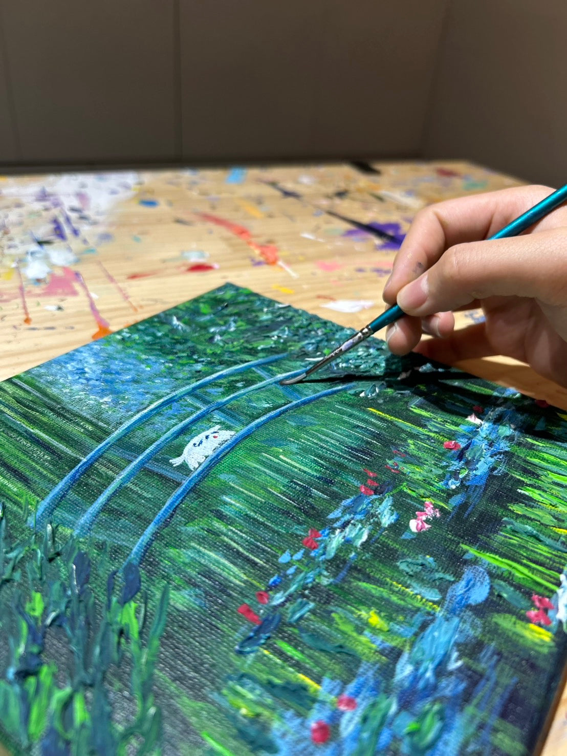 2025/11/22(土) 11:00-12:30 | 池袋 | 【プレオープン限定イベント】緑茂るモネの睡蓮の池-プチアート masterpiece