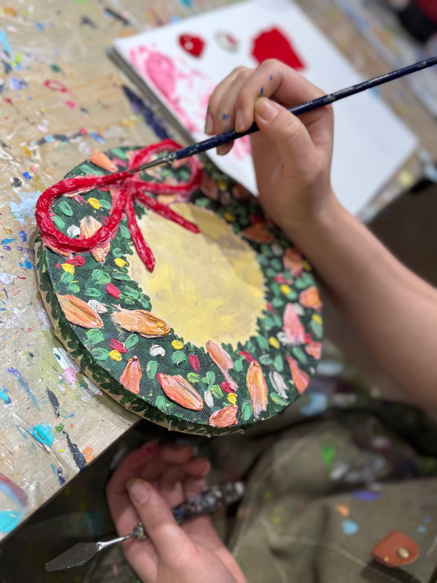 2025/12/24(水) 19:00-21:00 | 池袋 | クリスマステクスチャアート