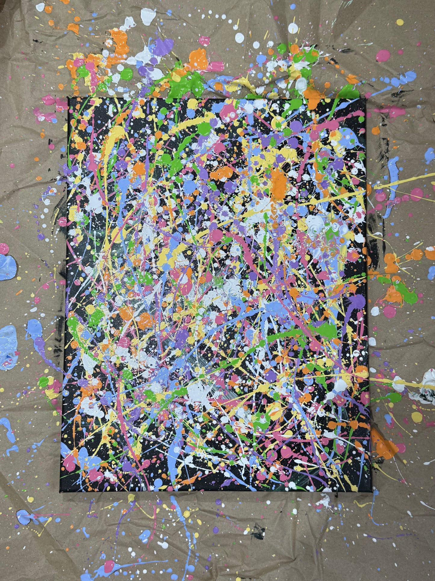 2026/02/12(木) 13:30-15:30 | 上野 | 動きの軌跡を描く|アクションペインティング