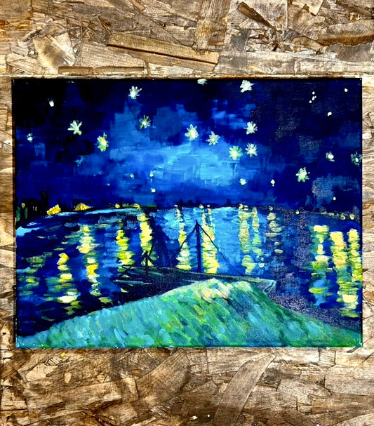 2026/03/08(日) 11:00-13:00 | 池袋 | きらめく色相の対比ゴッホの星月夜 masterpiece