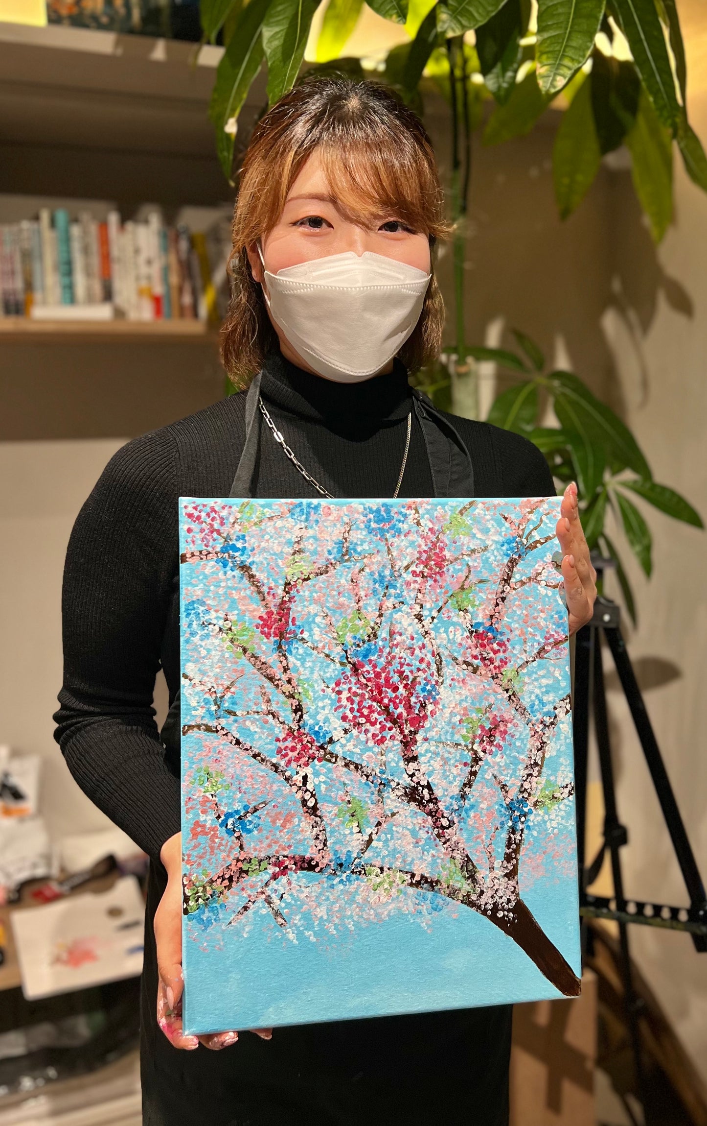 2026/01/31(土) 11:00-13:00 | 上野 | 点描の風景画|ダミアンハーストの桜  masterpiece