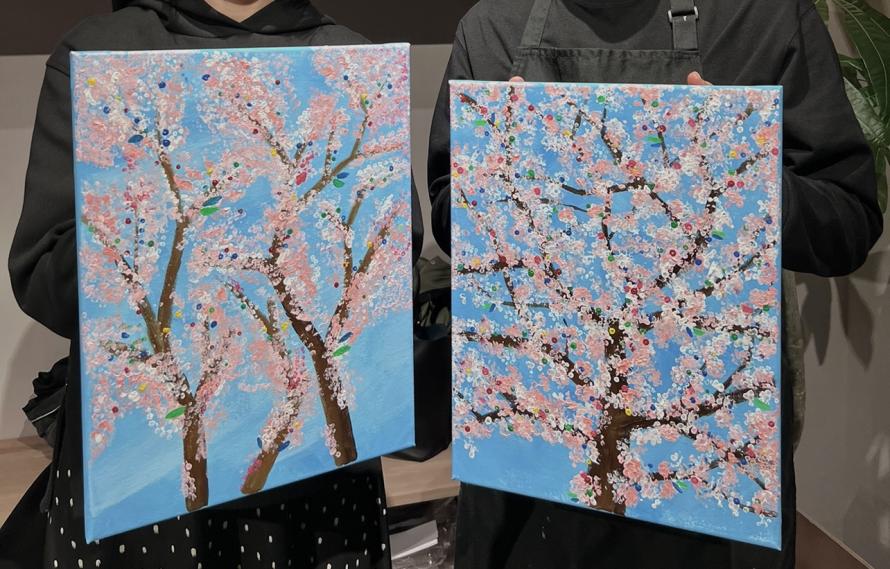 2026/01/31(土) 11:00-13:00 | 上野 | 点描の風景画|ダミアンハーストの桜  masterpiece